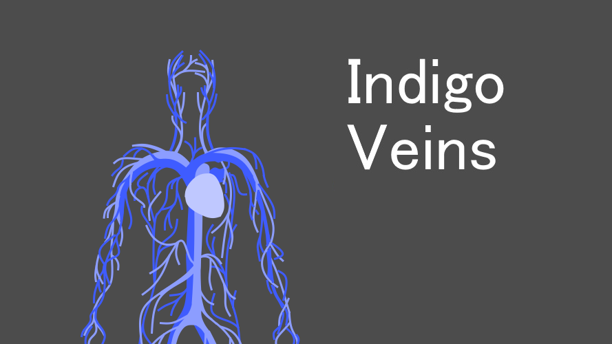 indigo veins